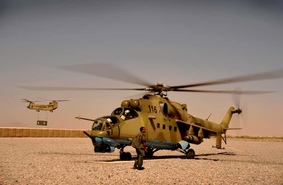 Где «всплывут» афганские вертолеты?